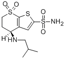 CAS#: 123308-22-5， (4S)-4-(2-Methylpropylamino)-7,7-Dioxo-5,6-Dihydro-4H-Thieno[5,4-b]Thiopyran-2-Sulfonamide