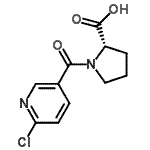 CAS#: 123412-46-4， 1-[(6-Chloro-3-Pyridinyl)Carbonyl]-L-Proline
