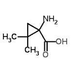 CAS#: 123445-53-4， 1-Amino-2,2-Dimethylcyclopropanecarboxylic Acid