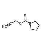 CAS#: 123477-57-6， 2-Propyn-1-Yl 1-Pyrrolidinecarboxylate