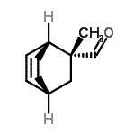 CAS#: 123483-11-4， (1R,2R,4R)-2-Methylbicyclo[2.2.2]Oct-5-Ene-2-Carbaldehyde