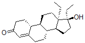 CAS#: 1235-15-0， (8R,9S,10R,13S,14S,17S)-13,17-Diethyl-17-Hydroxy-1,2,6,7,8,9,10,11,12,14,15,16-Dodecahydrocyclopenta[a]Phenanthren-3-One