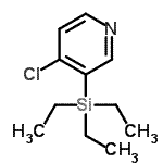CAS#: 123506-94-5， 4-Chloro-3-(Triethylsilyl)Pyridine