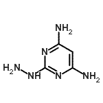 CAS#: 123510-89-4， 2-Hydrazino-4,6-Pyrimidinediamine