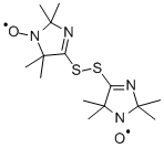 CAS#: 123557-49-3， 1-Hydroxy-4-(1-Hydroxy-2,2,5,5-Tetramethylimidazol-4-Yl)Disulfanyl-2,2,5,5-Tetramethylimidazole