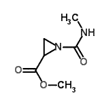 CAS#: 123620-70-2， Methyl 1-(Methylcarbamoyl)-2-Aziridinecarboxylate