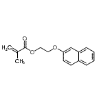 CAS#: 123657-37-4， 2-(2-Naphthyloxy)Ethyl Methacrylate