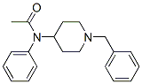 structure of CAS# 1237-52-1, N-Phenyl-N-[1-(Phenylmethyl)Piperidin-4-Yl]Acetamide;N-Phenyl-N-[1-(Phenylmethyl)-4-Piperidyl]Acetamide;N-Phenyl-N-[1-(Phenylmethyl)-4-Piperidinyl]Acetamide;N-[1-(Benzyl)-4-Piperidyl]-N-Phenyl-Acetamide