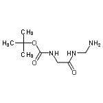 CAS#: 123709-11-5， 2-Methyl-2-Propanyl {2-[(Aminomethyl)Amino]-2-Oxoethyl}Carbamate