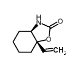 CAS 登录号：123719-63-1， (3aR,7aS)-7A-乙烯基六氢-1,3-苯并恶唑-2(3H)-酮