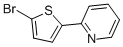 structure of CAS# 123784-07-6, 2-(5-Bromo-2-Thienyl)Pyridine;2-(5-Bromo-Thiophen-2-Yl)Pyridine;2-(5-BROMOTHIEN-2-YL)PYRIDINE;2-(5-BROMO-2-THIENYL)PYRIDINE