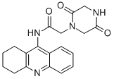 CAS#: 123793-07-7， 2-[2,5-Dioxo-4-(1,2,3,4-Tetrahydroacridin-9-Yl)Piperazin-1-Yl]Acetamide