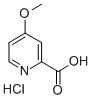 structure of CAS# 123811-74-5, 4-Methoxypyridine-2-Carboxylic Acid Hydrochloride;4-Methoxy-2-Pyridinecarboxylic Acid Hydrochloride;4-Methoxypicolinic Acid Hydrochloride