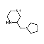 CAS#: 123866-44-4， 2-(1-Pyrrolidinylmethyl)Piperazine