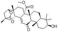 CAS#: 123914-44-3， 3,22-Dihydroxy-11-Oxo-delta(12)-Oleanene-27-alpha-Methoxycarbonyl-29-Oic Acid
