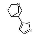 CAS#: 123917-10-2， 3-(1,2-Oxazol-5-Yl)-1-Azabicyclo[2.2.1]Heptane