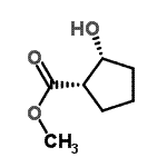 CAS#: 124150-23-8， Methyl (1S,2R)-2-Hydroxycyclopentanecarboxylate