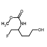 CAS#: 124211-05-8， Methyl (1-Fluoro-5-Hydroxy-2-Pentanyl)Carbamate