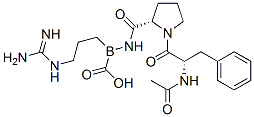 CAS#: 124216-70-2， [1-[(2S)-2-[[(2R)-2-Acetamido-3-Phenylpropanoyl]Carbamoyl]Pyrrolidin-1-Yl]-4-(Diaminomethylideneamino)Butyl]Boronic Acid