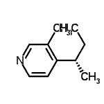 CAS#: 124300-56-7， 4-[(2S)-2-Butanyl]-3-Methylpyridine