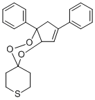 CAS#: 124325-92-4， (4aS,7aS)-6,7a-Di(Phenyl)Spiro[4a,7-Dihydrocyclopenta[e][1,2,4]Trioxine-3,4'-Thiane]