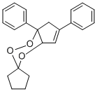 CAS 登录号：124378-33-2， (4aS,7aS)-6,7a-二苯基螺[7,4a,7a-三氢环戊二烯并[2,1-e]1,2,4-三氧杂环己烷-3,1'-环戊烷]