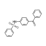 CAS#: 124400-29-9， N-(4-Benzoylphenyl)Benzenesulfonamide