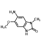 CAS#: 124424-20-0， 6-Amino-5-Methoxy-1-Methyl-1,3-Dihydro-2H-Benzimidazol-2-One