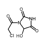CAS#: 124443-51-2， 1-(Chloroacetyl)-5-Hydroxy-2,4-Imidazolidinedione