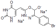 CAS#: 124449-74-7， Disodium (2E)-5-(4-Bromophenyl)-2-[(2,4-Dioxo-1H-Pyrimidin-5-Yl)Methylidene]-3,6-Dihydro-1,3,4-Oxadiazin-6-Olate