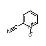 结构式 CAS# 124463-97-4, 2-吡啶甲腈1-氧化物