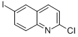 structure of CAS# 124467-20-5, 2-Chloro-6-Iodo-Quinoline;Quinoline, 2-Chloro-6-Iodo-;2-CHLORO-6-IODO-QUINOLINE