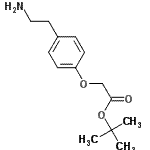 CAS#: 124499-19-0， 2-Methyl-2-Propanyl [4-(2-Aminoethyl)Phenoxy]Acetate