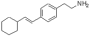 CAS#: 124499-30-5， 2-[4-(2-Cyclohexylvinyl)Phenyl]Ethanamine