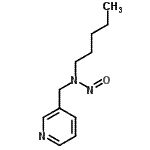 CAS#: 124521-15-9， N-Nitroso-N-(3-Pyridinylmethyl)-1-Pentanamine
