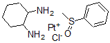 CAS#: 124578-26-3， Chloro(1,2-cyclohexanediamine)((methylsulfinyl)benzene)platinum(I)