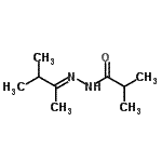 CAS#: 124614-79-5， 2-Methyl-N'-[(2E)-3-Methyl-2-Butanylidene]Propanehydrazide