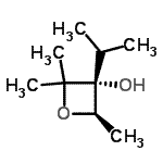 CAS#: 124659-04-7， (3R,4R)-3-Isopropyl-2,2,4-Trimethyl-3-Oxetanol