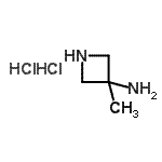 结构式 CAS# 124668-47-9, 3-甲基-3-氮杂环丁胺二盐酸盐