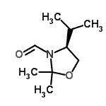 CAS#: 124716-44-5， (4S)-4-Isopropyl-2,2-Dimethyl-1,3-Oxazolidine-3-Carbaldehyde