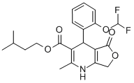 CAS#: 124733-03-5， 3-Methylbutyl 4-[2-(Difluoromethoxy)Phenyl]-2-Methyl-5-Oxo-4,7-Dihydro-1H-Furo[3,4-e]Pyridine-3-Carboxylate