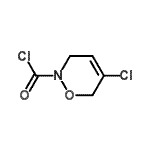 CAS#: 124739-92-0， 5-Chloro-3,6-Dihydro-2H-1,2-Oxazine-2-Carbonyl Chloride