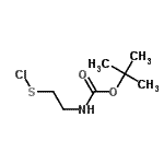 CAS#: 124831-44-3， 2-Methyl-2-Propanyl [2-(Chlorosulfanyl)Ethyl]Carbamate
