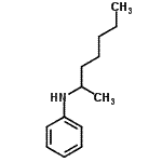 CAS 登录号：124900-23-8， N-(2-庚烷基)苯胺