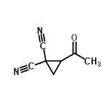 CAS#: 124956-88-3， 2-Acetyl-1,1-Cyclopropanedicarbonitrile
