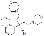 CAS#: 1251-31-6， alpha,alpha-Bis(2-Morpholinoethyl)-1-Naphthaleneacetonitrile