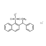 CAS#: 125109-89-9， Sodium 2-(1-Phenylethyl)-1-Naphthalenesulfonate