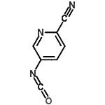 CAS#: 125117-98-8， 5-Isocyanatopyridine-2-Carbonitrile