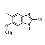 CAS#: 125163-17-9， 5-Fluoro-6-Methoxy-1H-Benzimidazole-2-Thiol