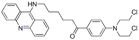 CAS#: 125173-79-7， 6-(Acridin-9-Ylamino)-1-[4-[Bis(2-Chloroethyl)Amino]Phenyl]Hexan-1-One